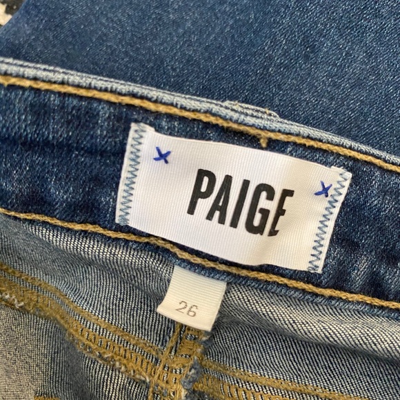 PAIGE VERDUGO raw hem skinny jeans - Picture 7 of 7